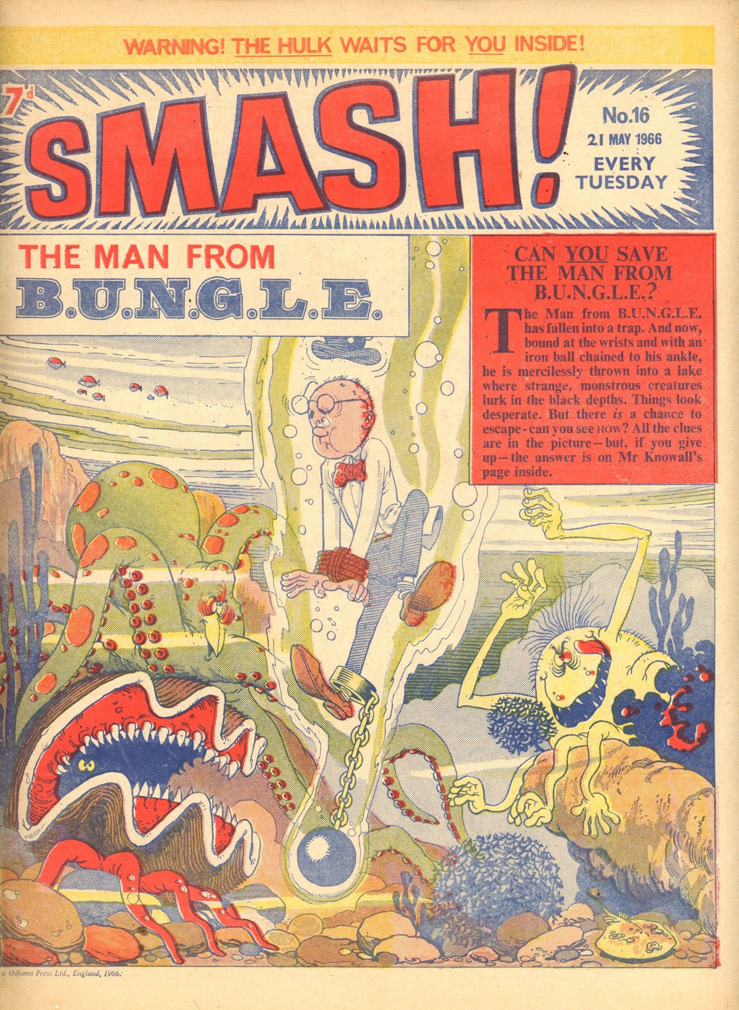 Smash! 16 GD/VG (3.0) (1966) 