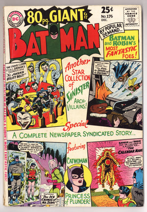 Batman Vol 1 176 FN- (5.5) (1965)