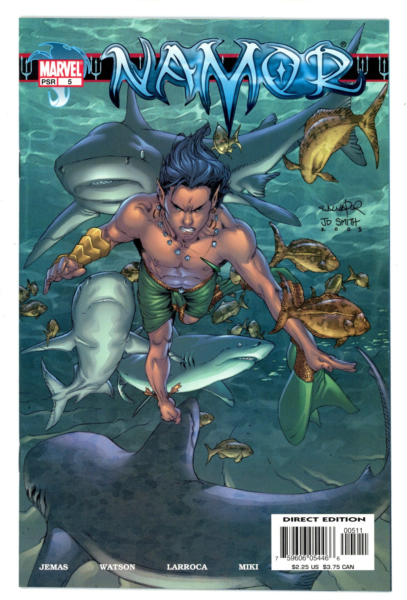 Namor Vol 1 5 High Grade (2003) 