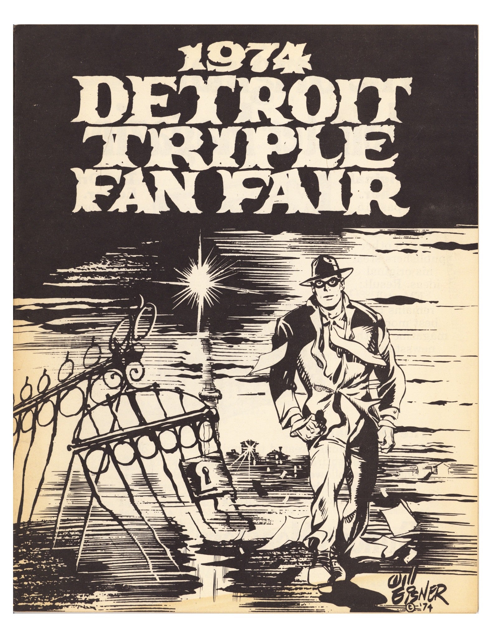 Detroit Triple Fan Fare [nn] FN+ (6.5) (1974) 