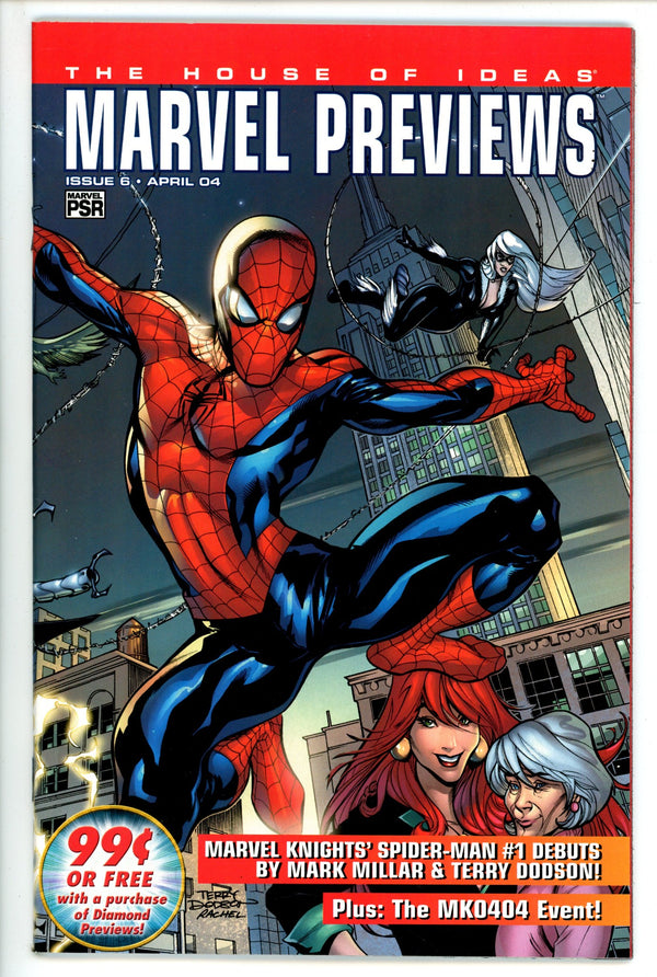 Marvel Previews Vol 1 6 High Grade (2004)