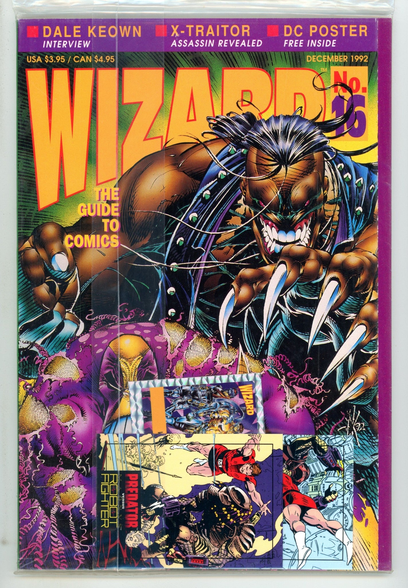 Wizard: The Comics Magazine 16 New, Sealed (1992) 