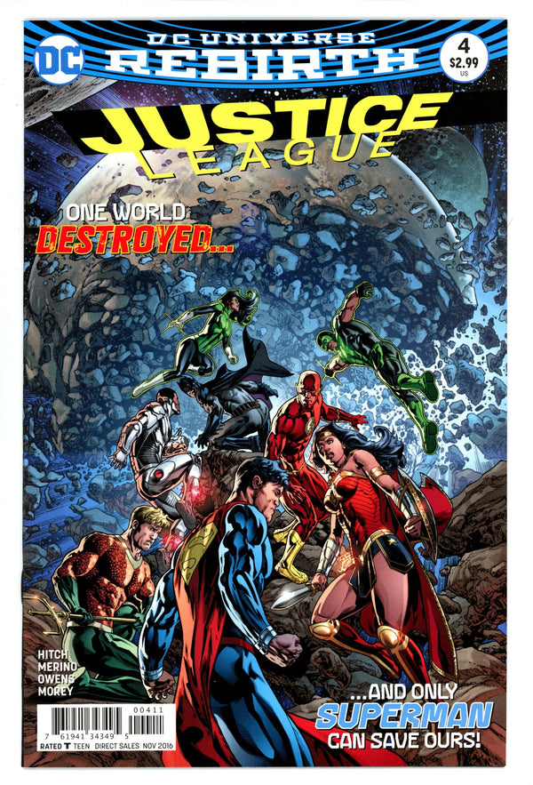 Justice League Vol 2 4 High Grade (2016)