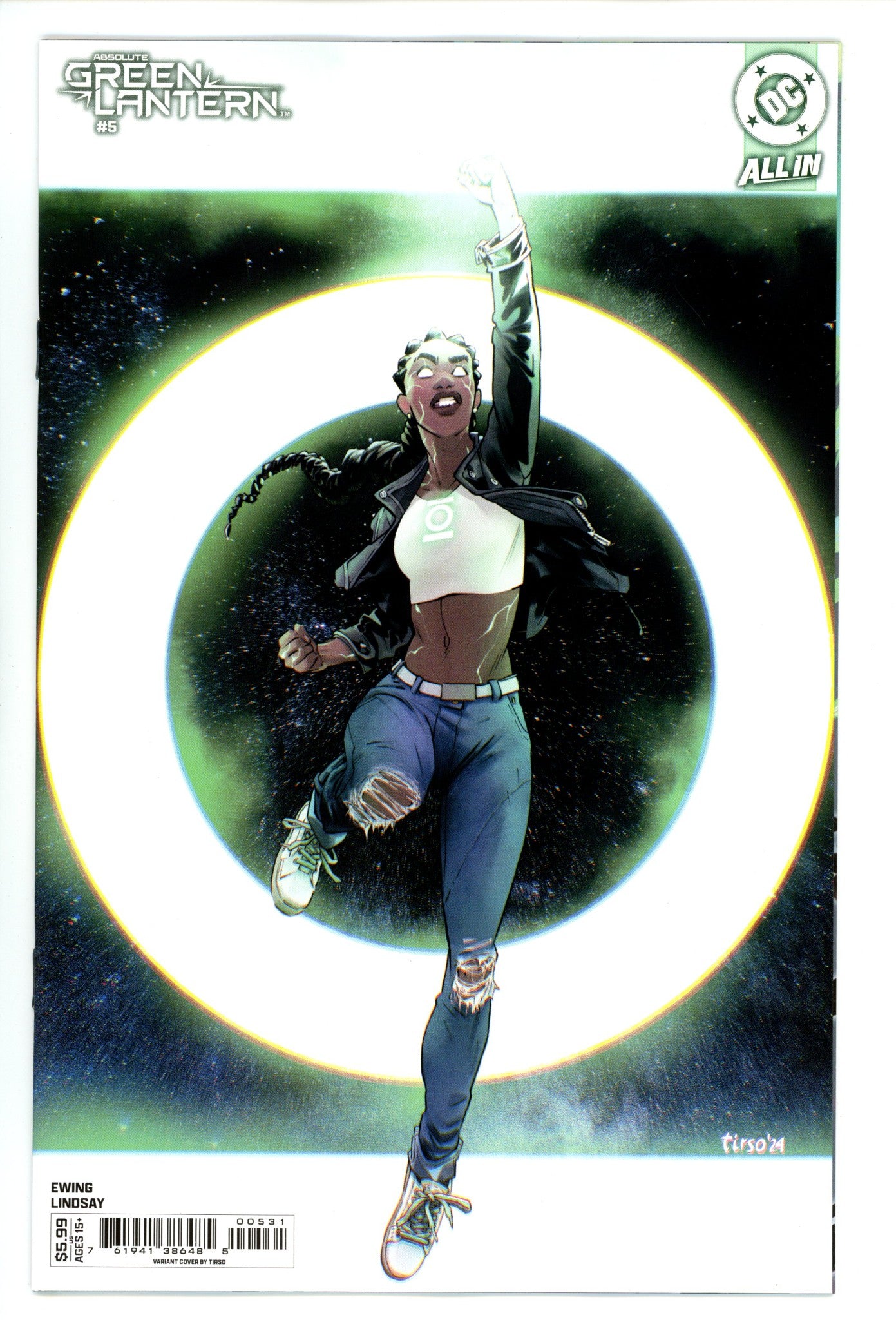 Absolute Green Lantern 5 Cons Incentive (2025)