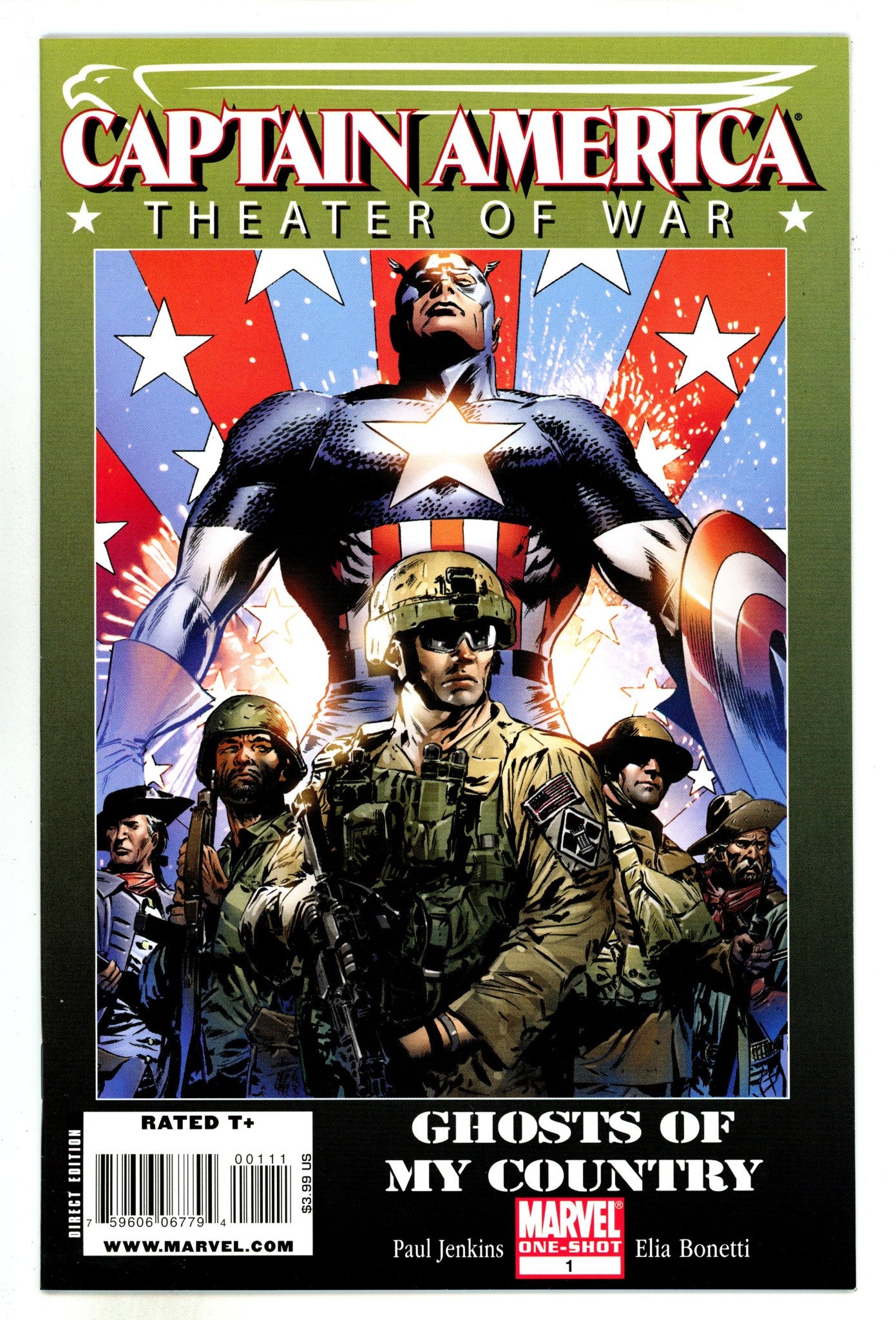 Captain America Theater of War: Ghosts of My Country 1 High Grade (2009) 