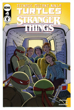 Teenage Mutant Ninja Turtles X Stranger Things 4 Woodall Variant (2023)
