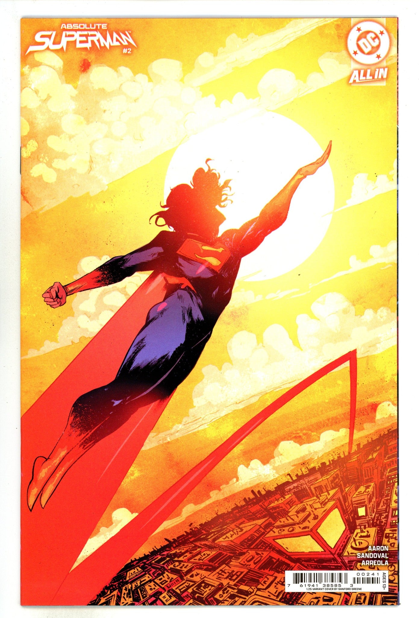 Absolute Superman 2 Greene Incentive Variant NM (2024)