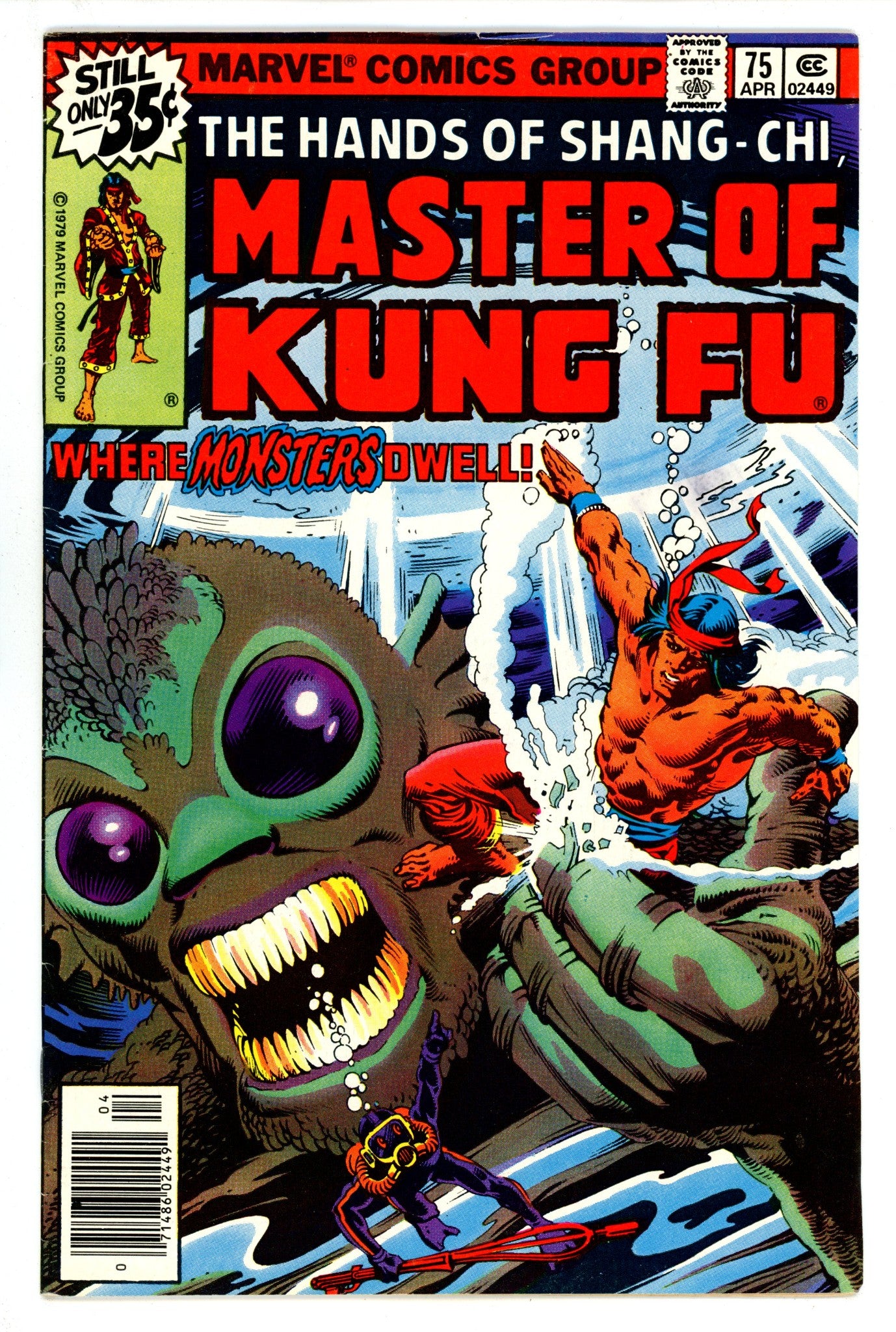 Master of Kung Fu Vol 1 75 High Grade (1979) 