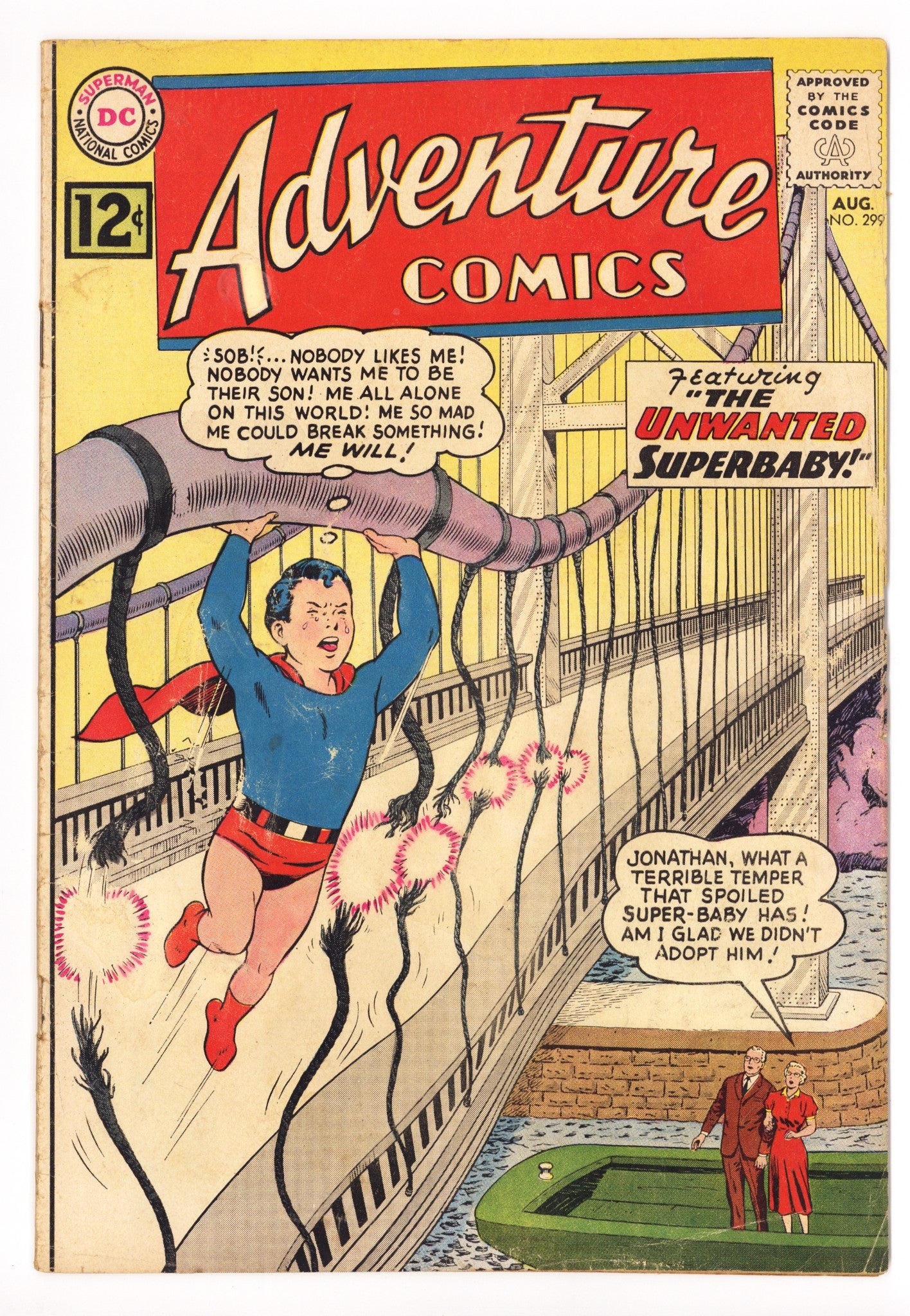 Adventure Comics Vol 1 299 GD+ (2.5) (1962) 