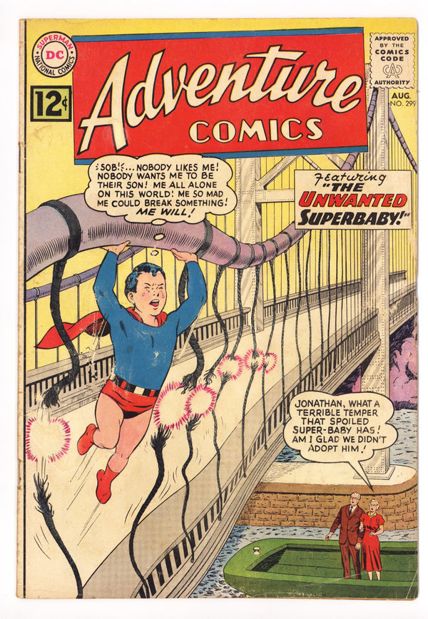 Adventure Comics Vol 1 299 GD+ (2.5) (1962)