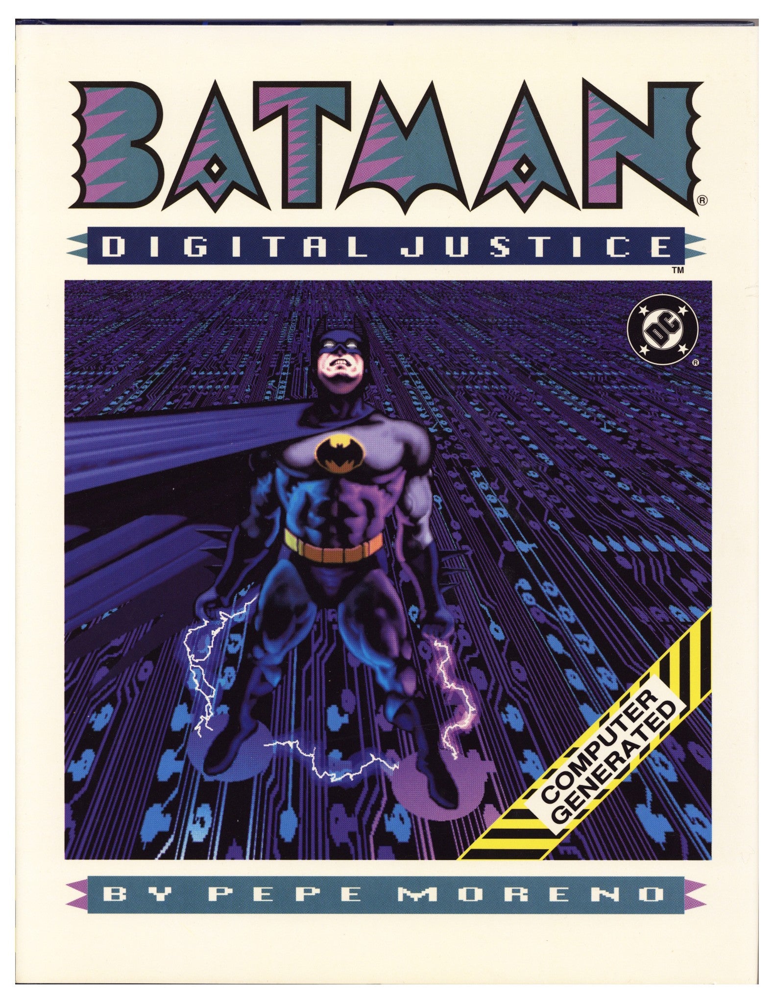 Batman: Digital Justice HC [nn] High Grade (1990) 
