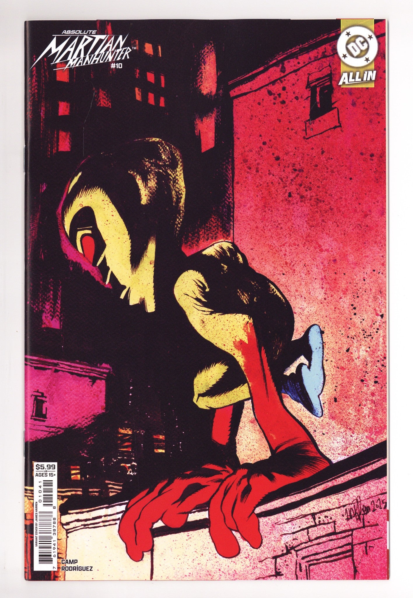Absolute Martian Manhunter 10 Harren Variant (2026)