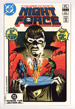 The Night Force Vol 1 1 High Grade (1982)