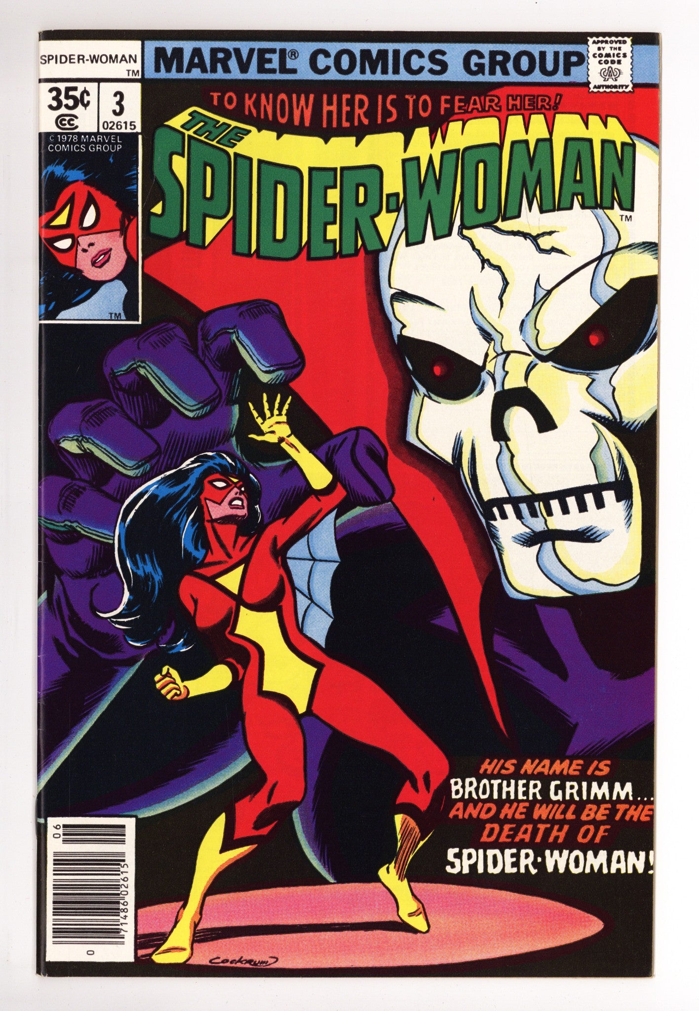 Spider-Woman Vol 1 3 VF/NM (9.0) (1978) 