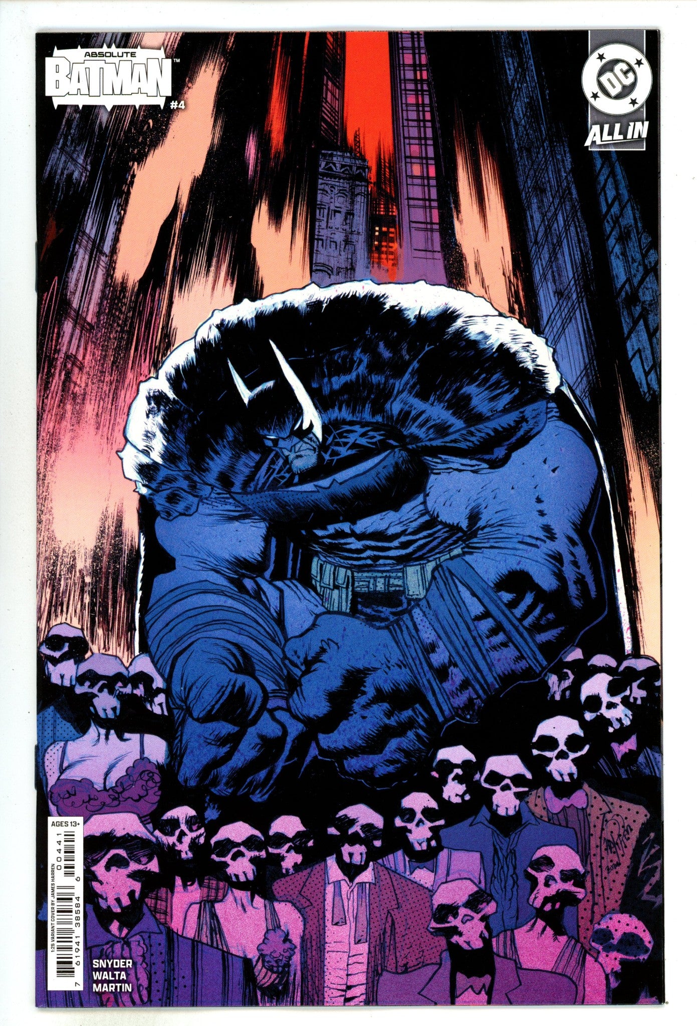 Absolute Batman 4 Harren Incentive Variant NM (2025)