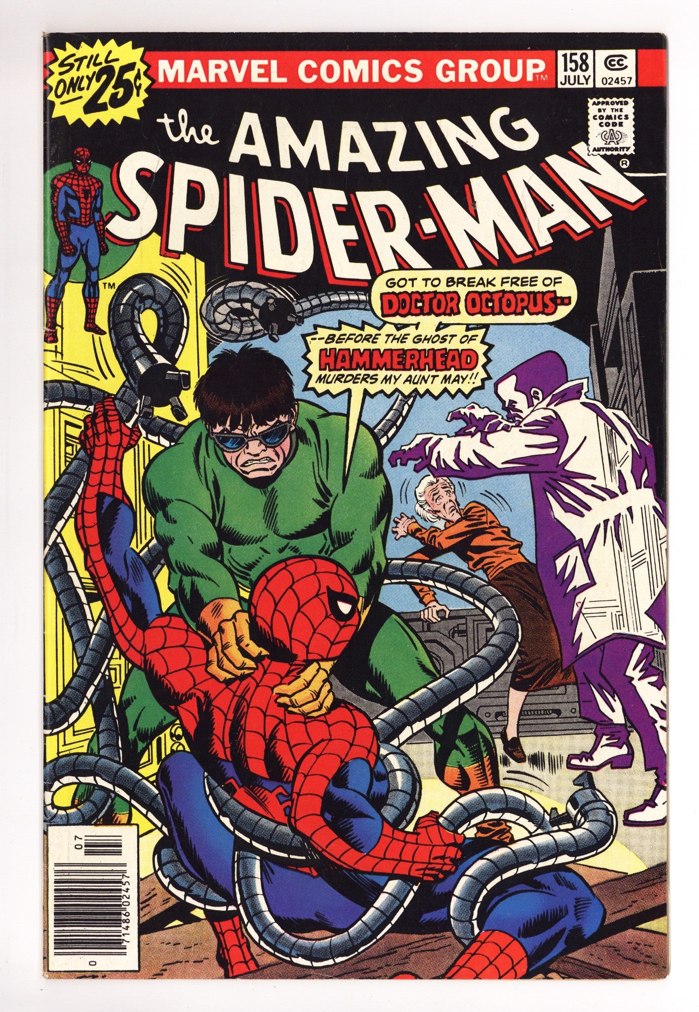 The Amazing Spider-Man Vol 1 158 FN- (5.5) (1976) 