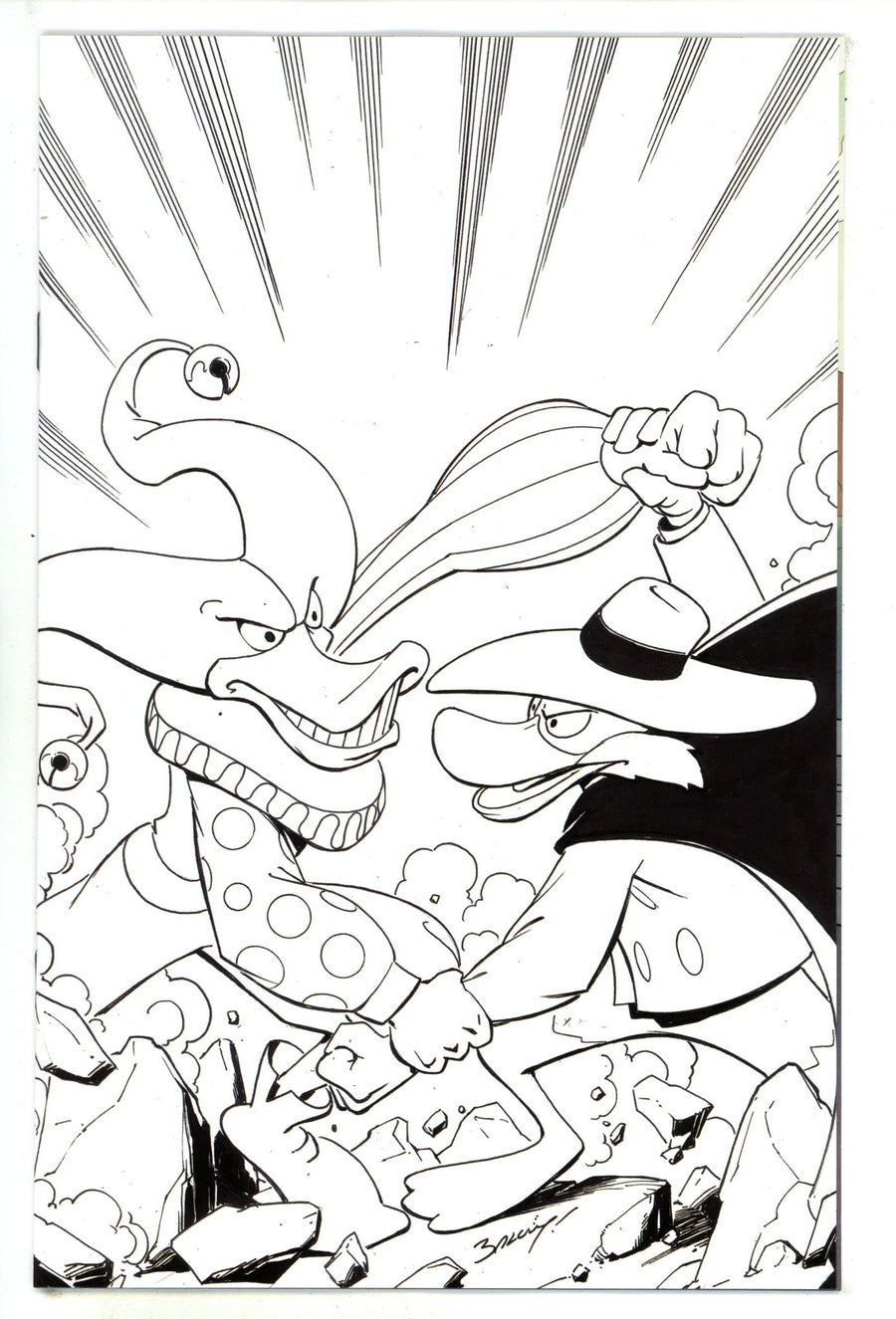Darkwing Duck 4 Bagley B&W Virgin Incentive Variant (2025)