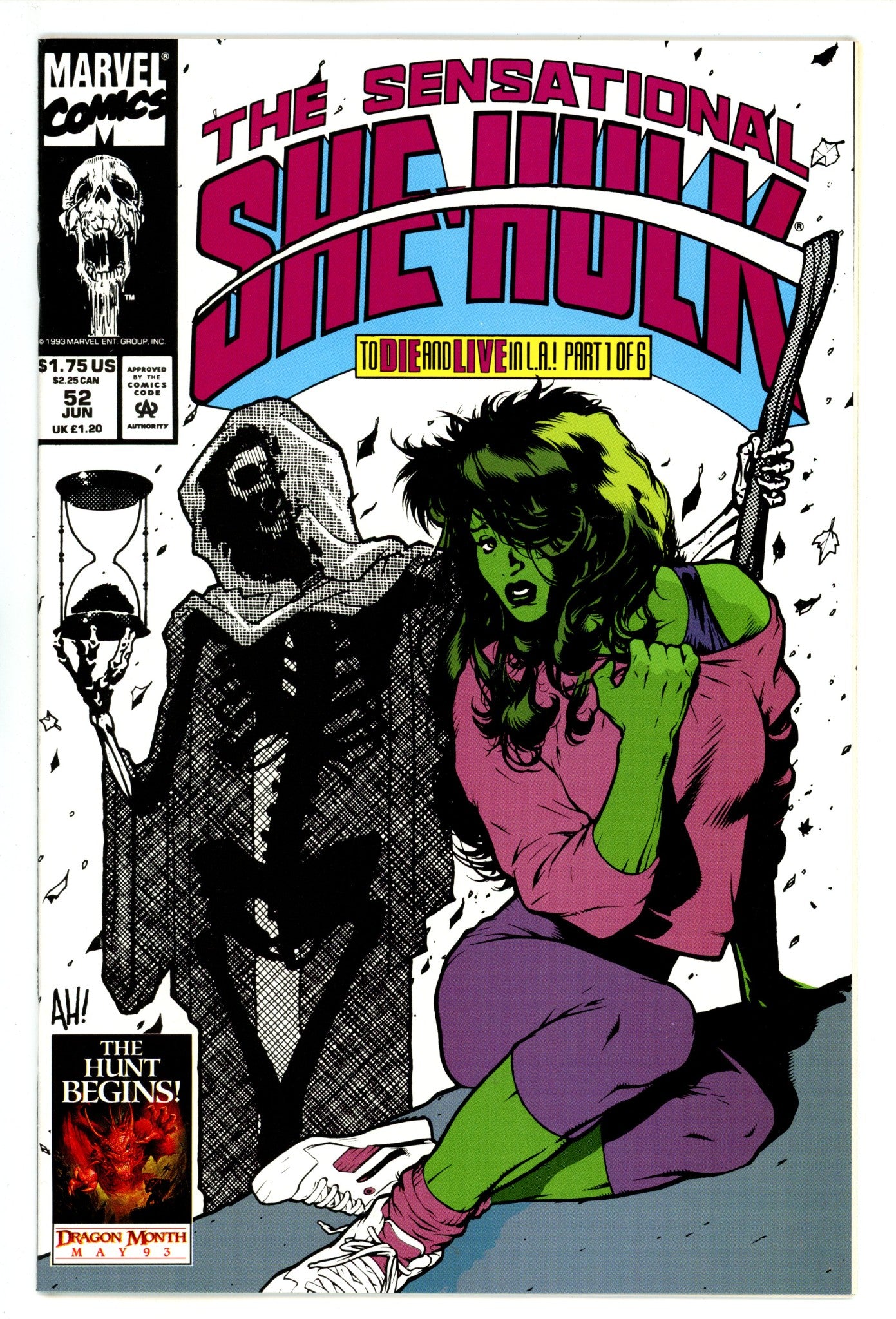 The Sensational She-Hulk 52 VF/NM (9.0) (1993) 
