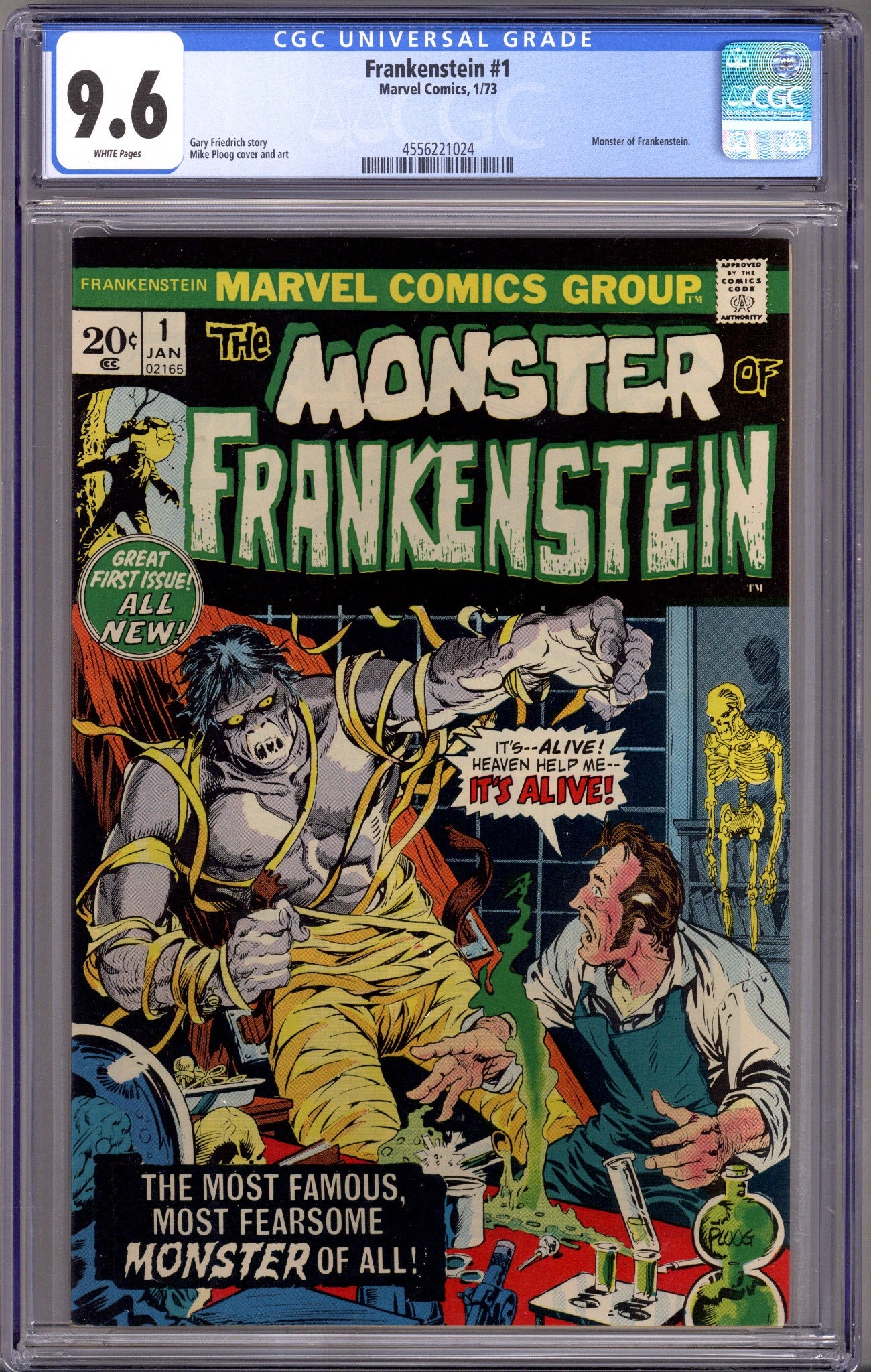 Frankenstein 1 CGC 9.6 (NM+) (1973)