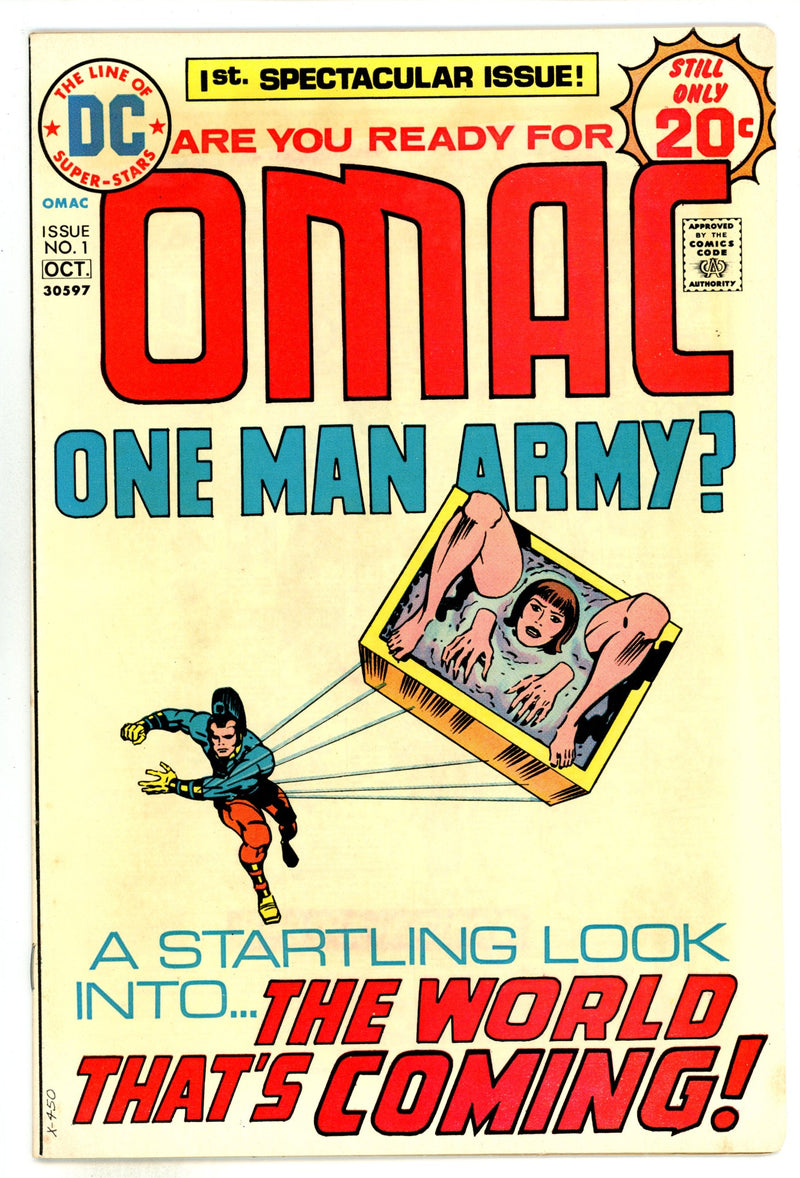 OMAC Vol 1 1 VF (8.0) (1974) 