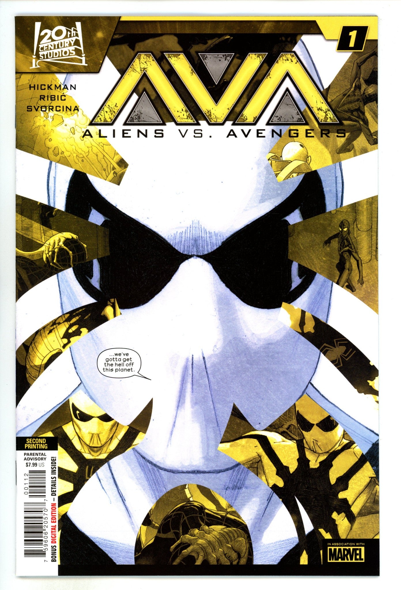 Aliens Vs. Avengers 1 2Nd Print (2024)