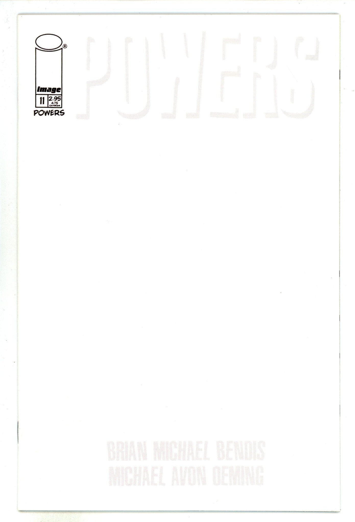 Powers Vol 1 11 High Grade (2001) 
