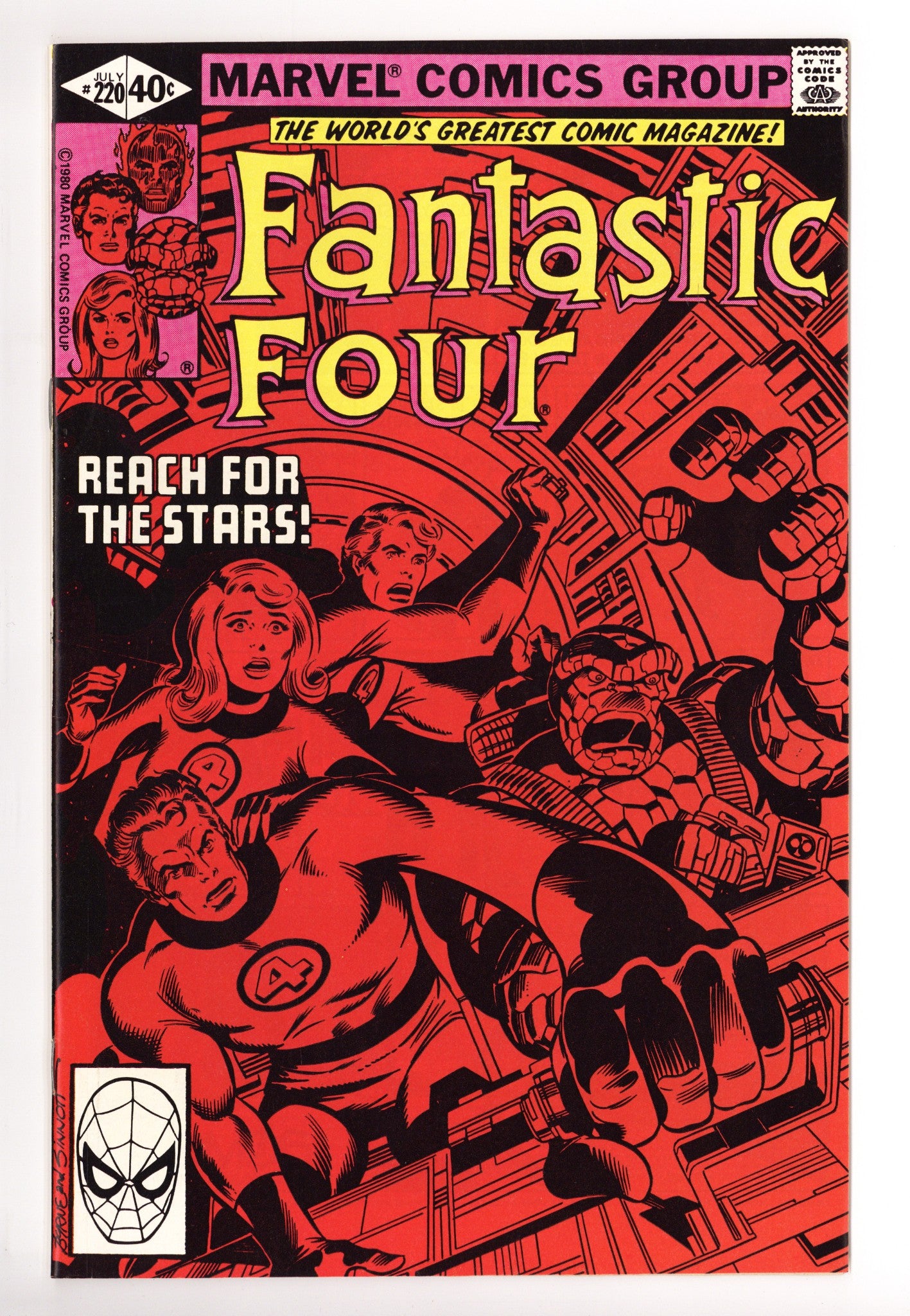 Fantastic Four Vol 1 220 High Grade (1980) 