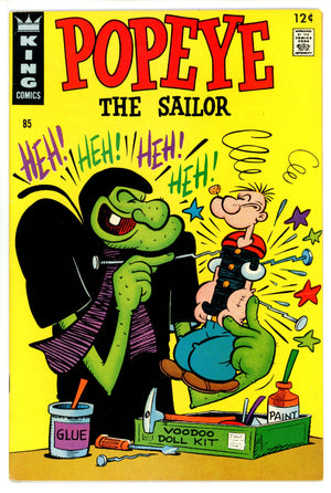 Popeye 85 Centrefold Detached Apparent FN/VF (1966)