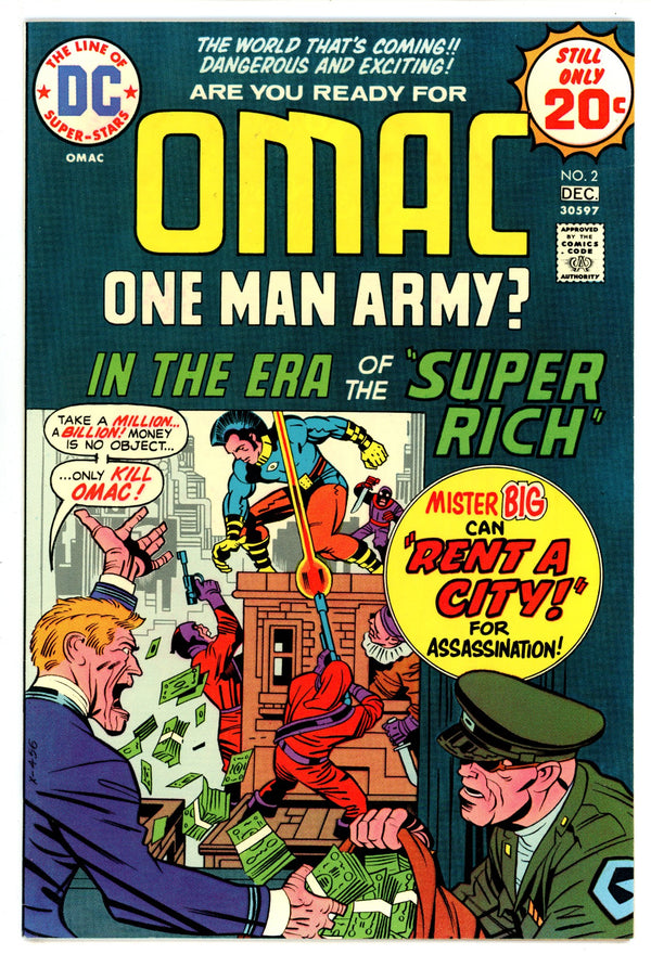 OMAC Vol 1 2 VF/NM (9.0) (1974)