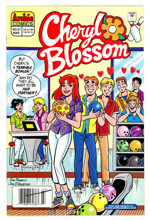 Cheryl Blossom 37 FN/VF (7.0) (2001) Newsstand