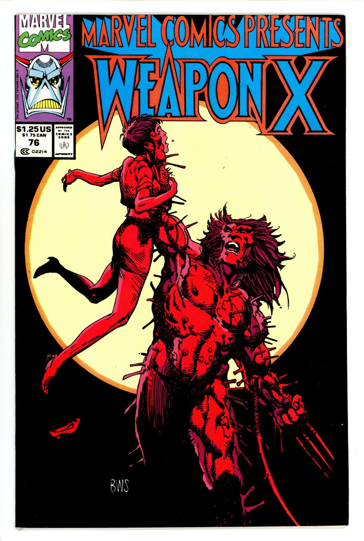 Marvel Comics Presents Vol 1 76 VF (8.0) (1991) Newsstand 