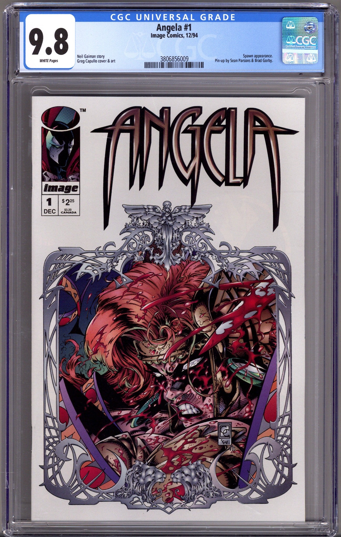 Angela 1 CGC 9.8 (NM/M) (1994) 