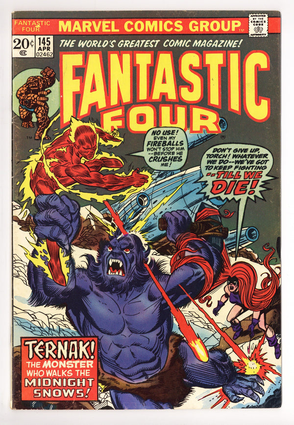 Fantastic Four Vol 1 145 VG/FN (5.0) (1974)