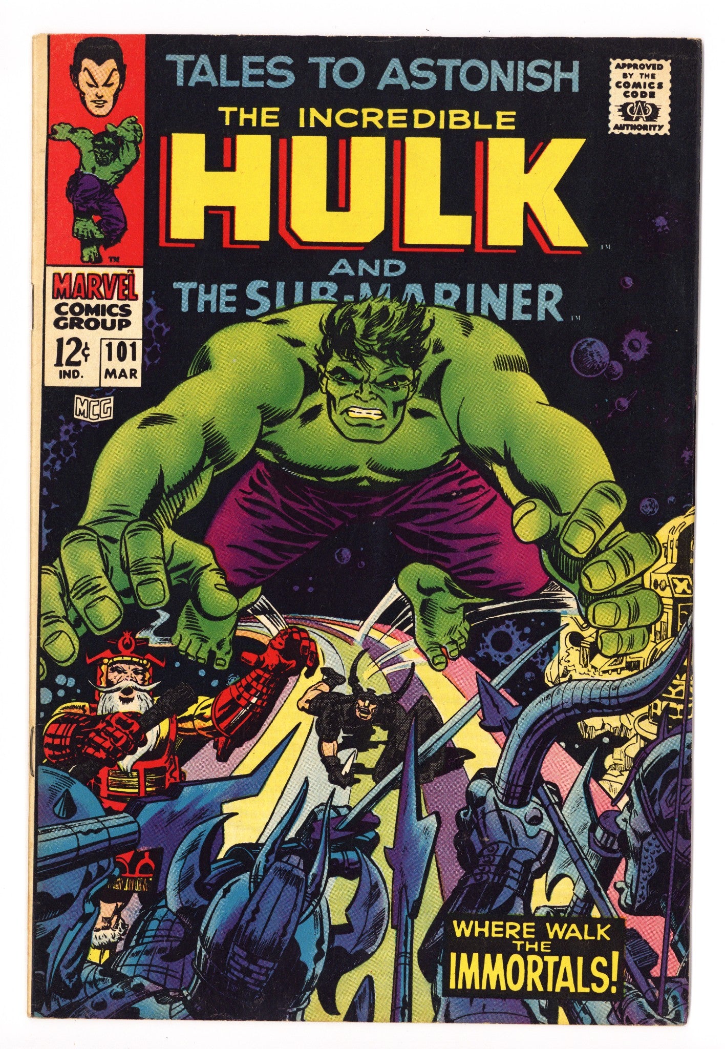 Tales to Astonish Vol 1 101 VF- (7.5) (1968) 