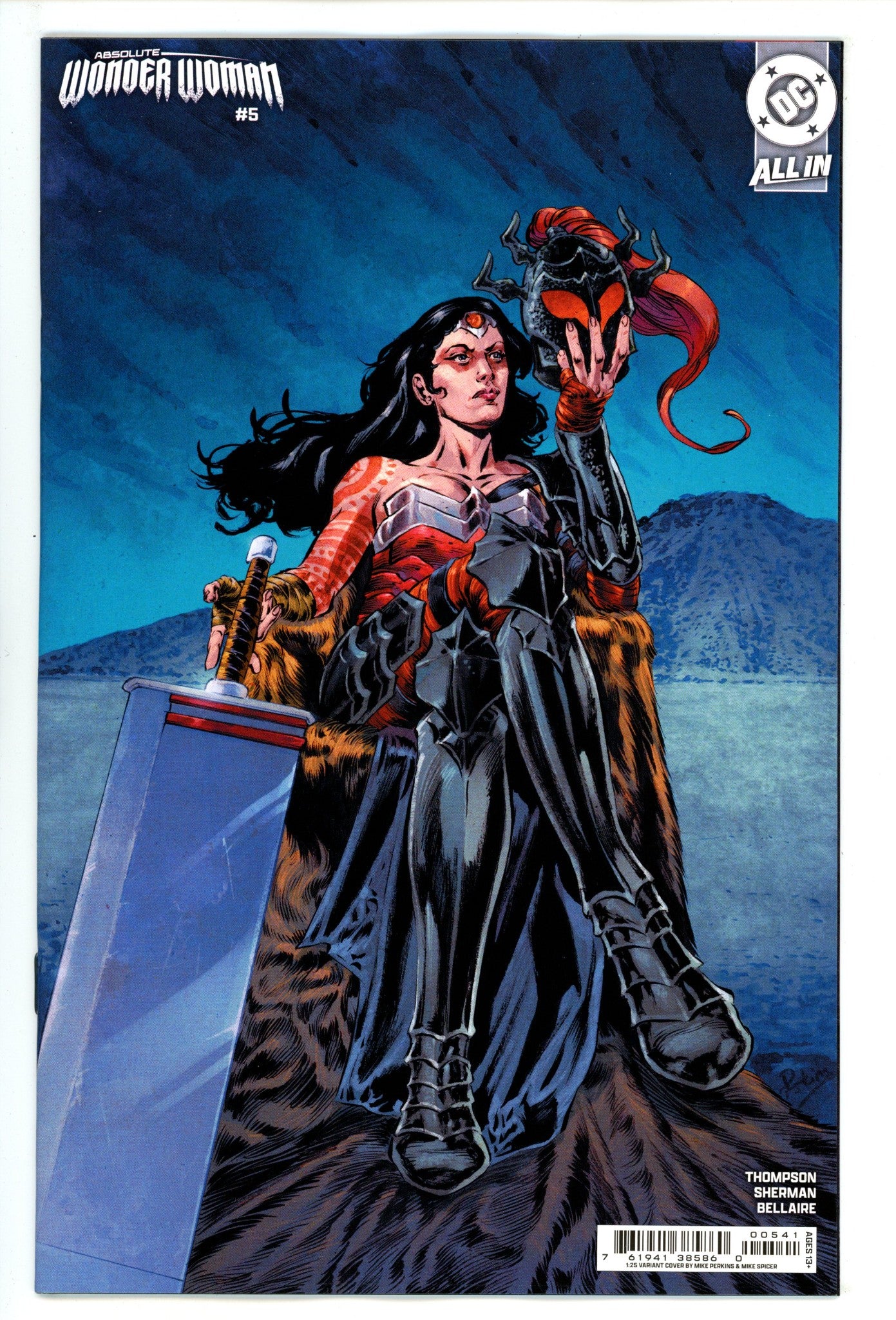 Absolute Wonder Woman 5 Perkins Incentive Variant NM (2025)