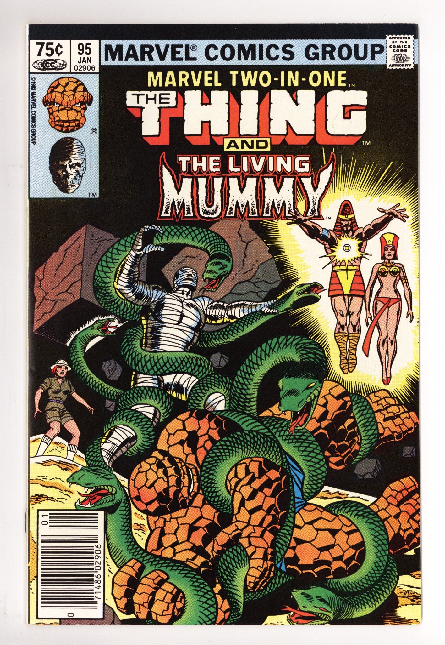 Marvel Two-in-One Vol 1 95 VF (8.0) (1983) Canadian Price Variant 