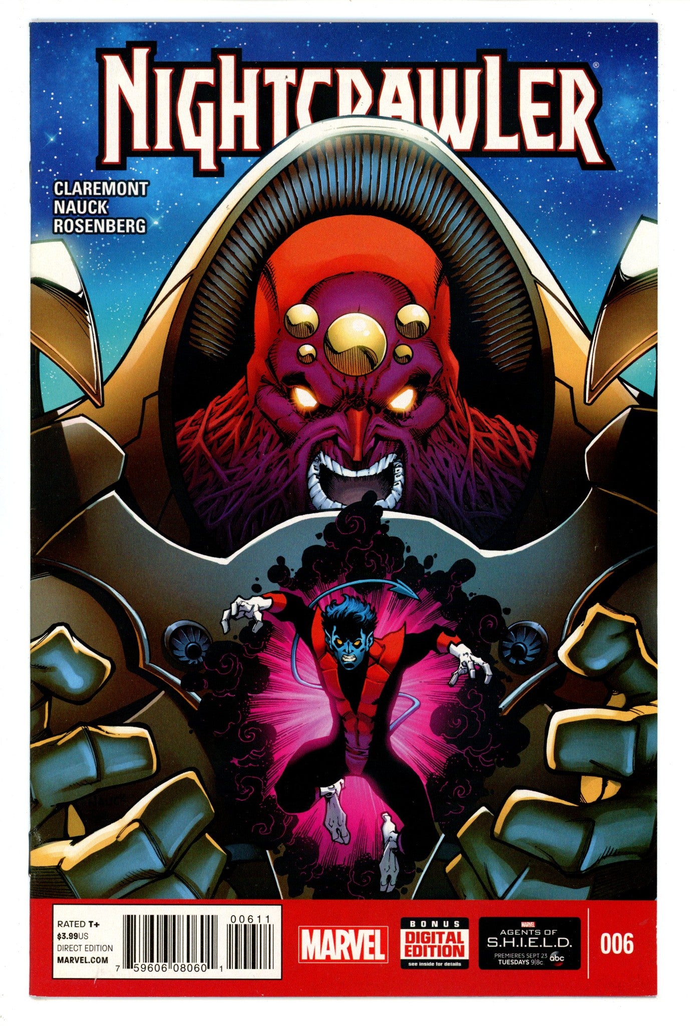 Nightcrawler Vol 4 6 High Grade (2014) 