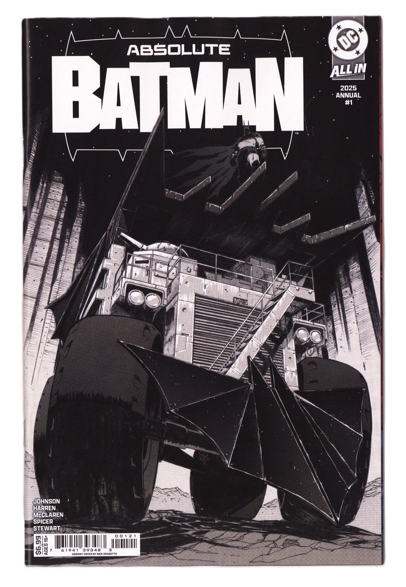 Absolute Batman 2025 Annual 1 Dragotta Variant (2025)