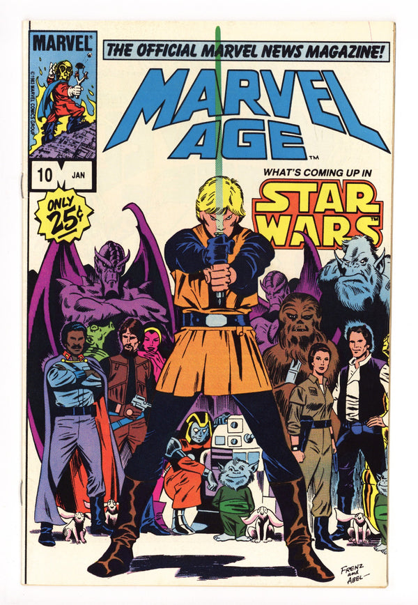 Marvel Age 10 High Grade (1984)