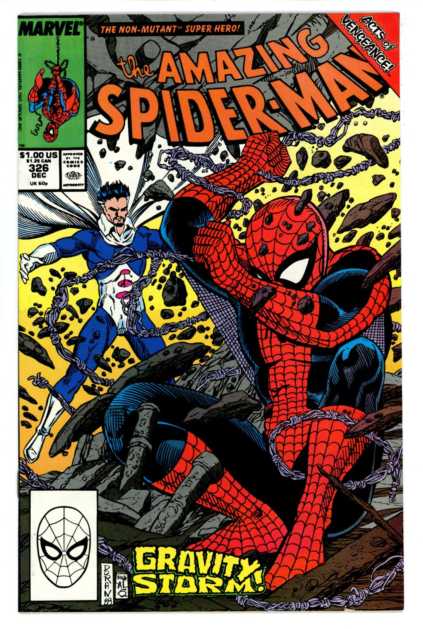 The Amazing Spider-Man Vol 1 326 VF- (7.5) (1989) 