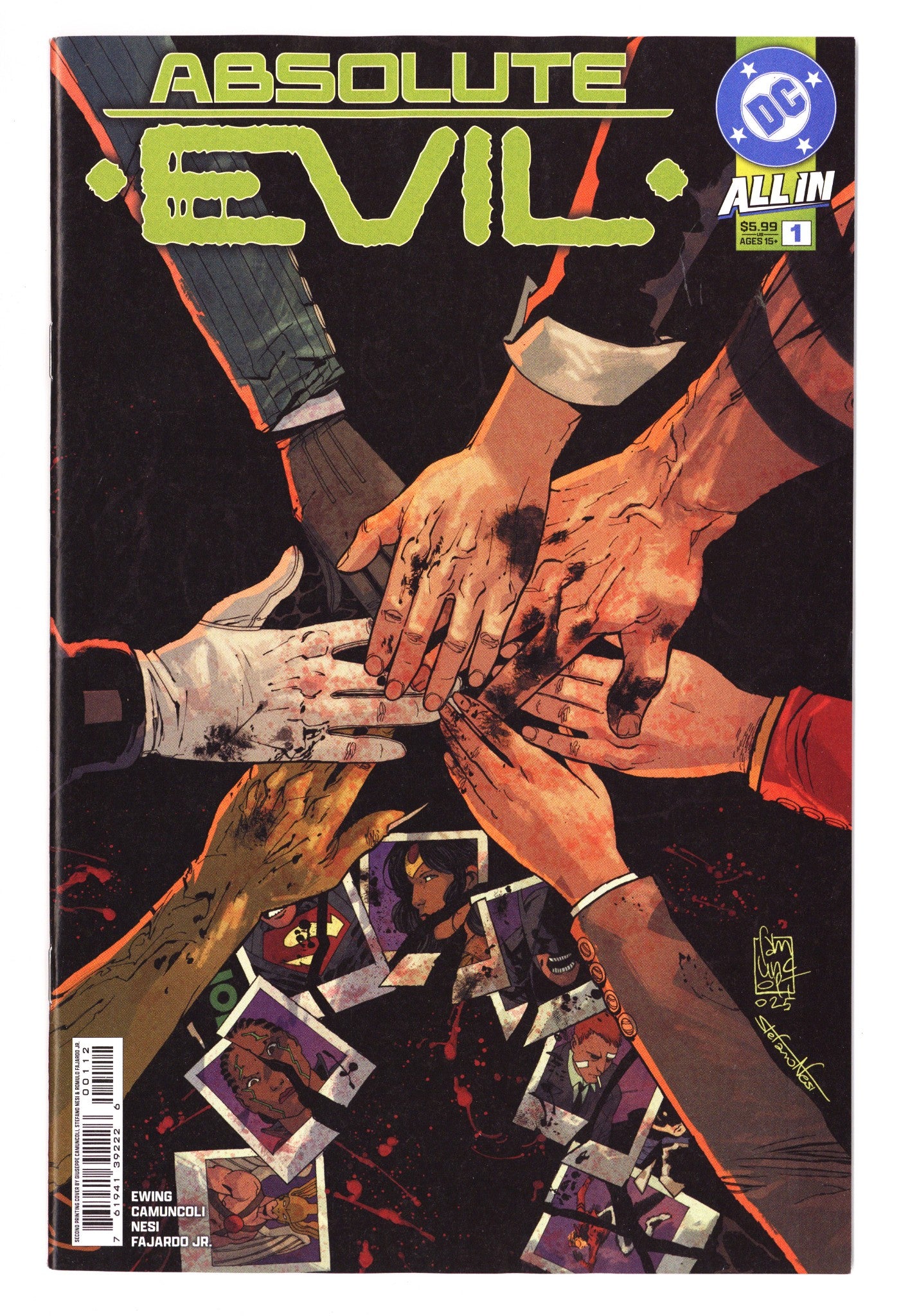 Absolute Evil 1 2Nd Print (2025)