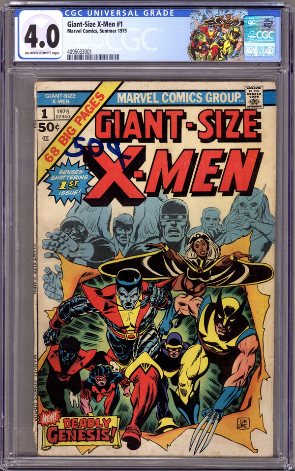 Giant-Size X-Men 1 CGC 4.0 (VG) (1975)