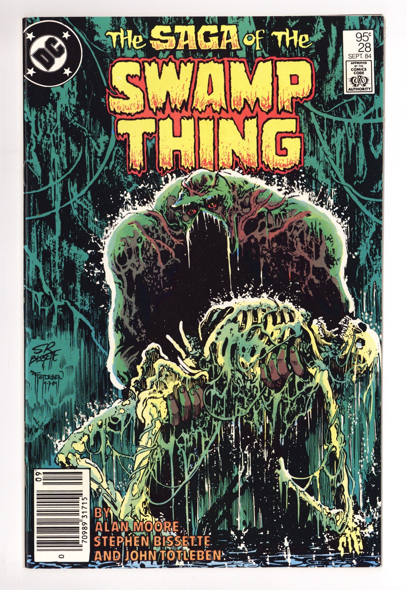 The Saga of Swamp Thing Vol 2 28 VF/NM (9.0) (1984) Canadian Price Variant 