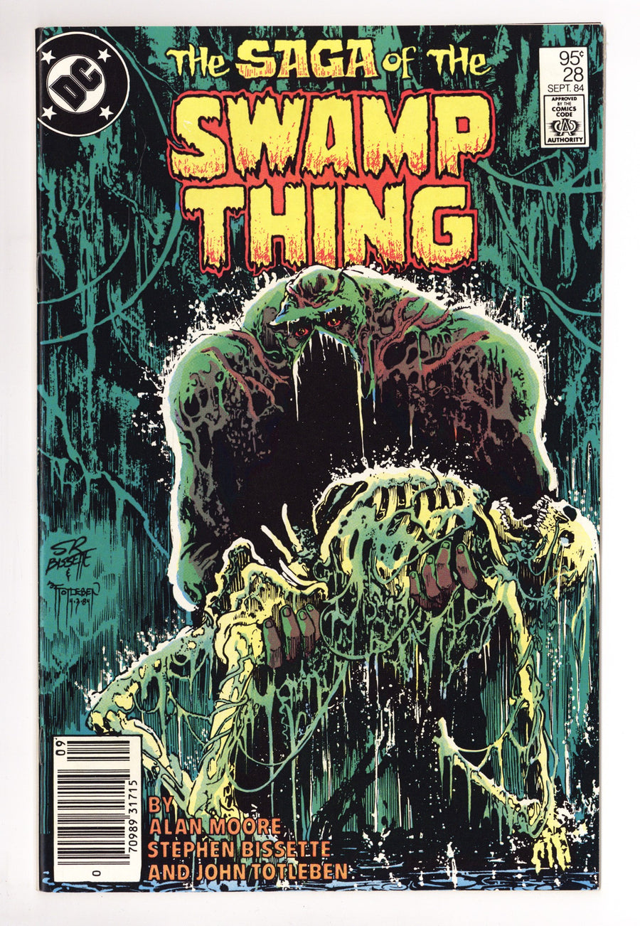 The Saga of Swamp Thing Vol 2 28 VF/NM (9.0) (1984) Canadian Price Variant 