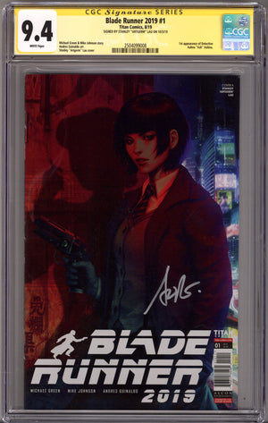 Blade Runner 2019 1 CGC 9.4 (NM) (2019) Signed x1 Cover Artgerm