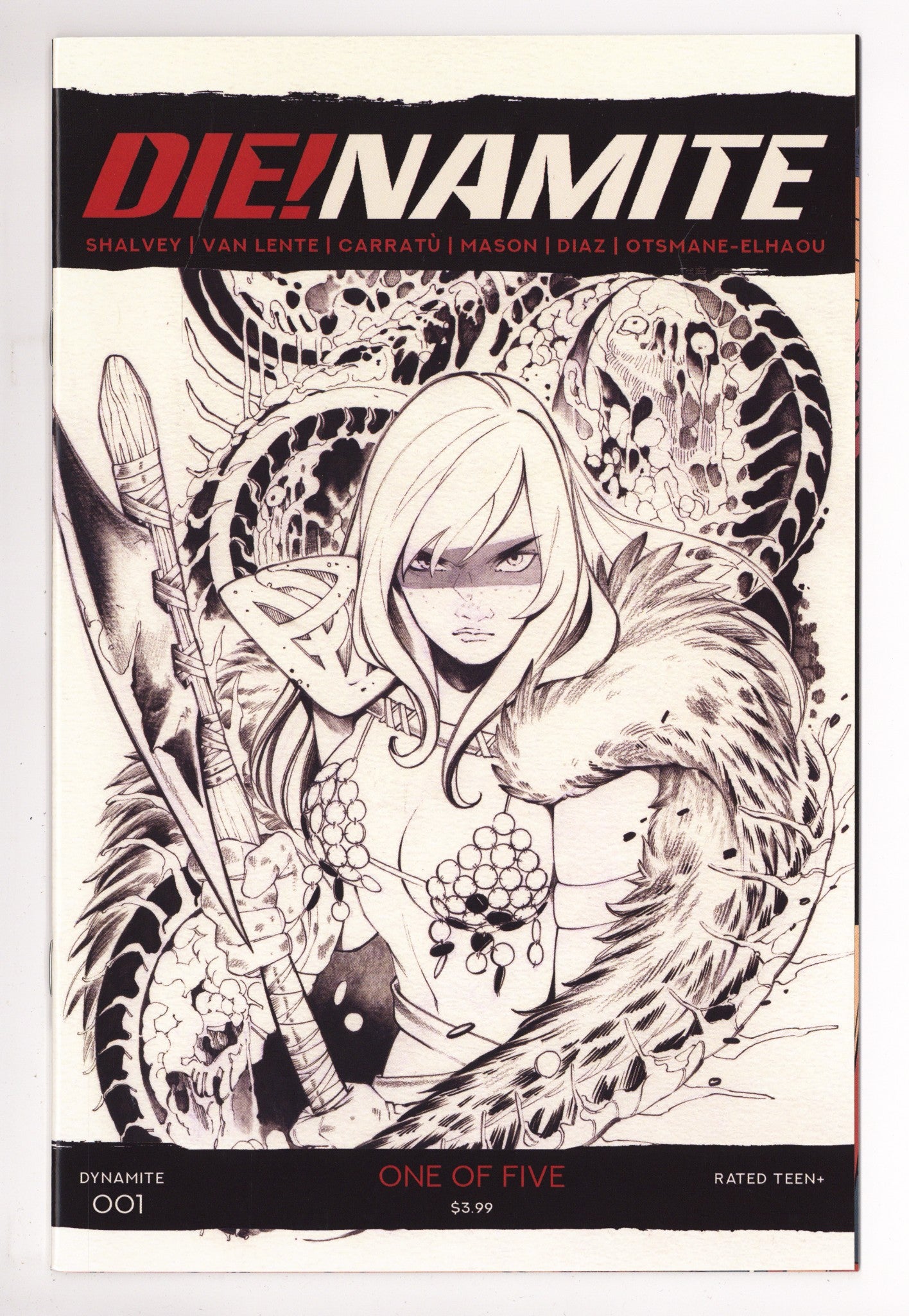 Die!namite 1 High Grade (2020) Momoko Sketch Variant 