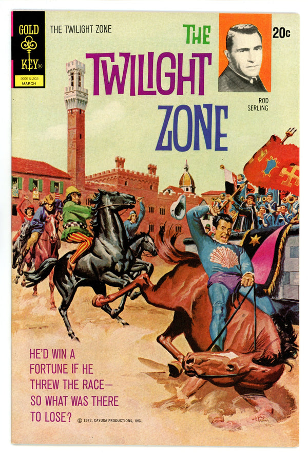 The Twilight Zone 42 VF (8.0) 20c Variant (1972)