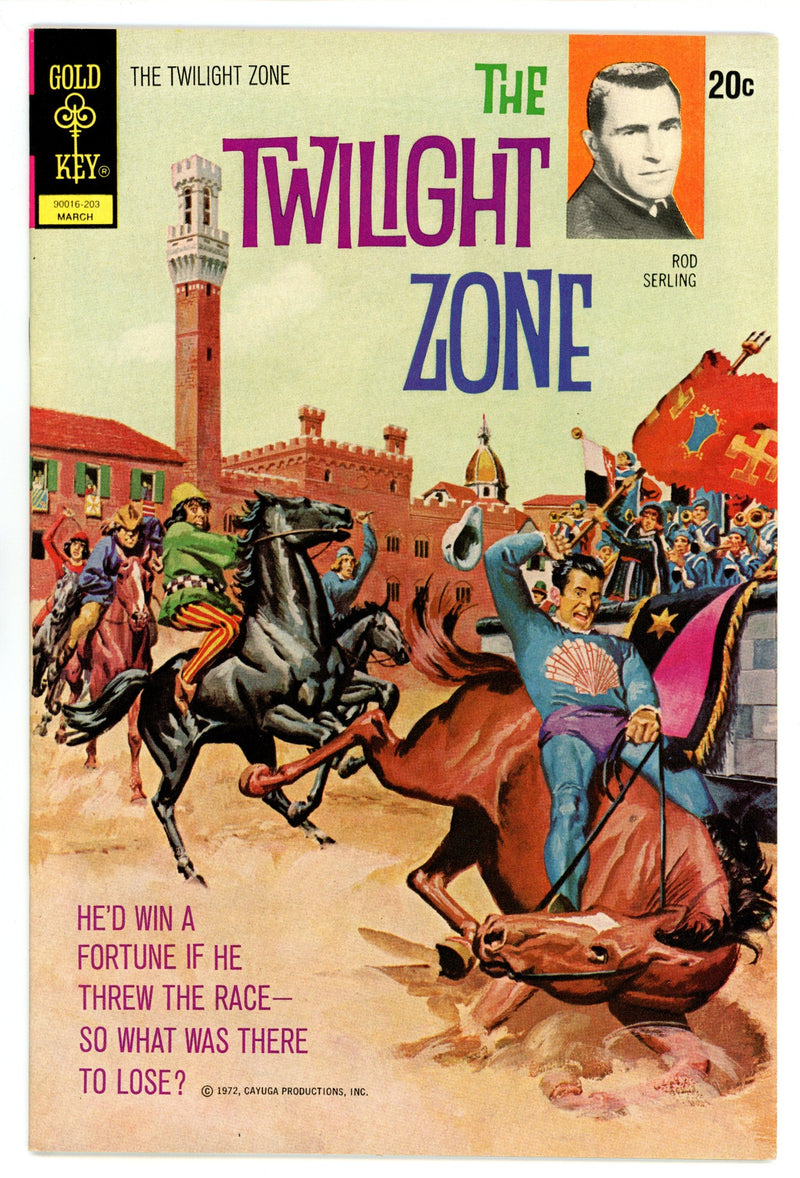 The Twilight Zone 42 VF (8.0) 20c Variant (1972) 