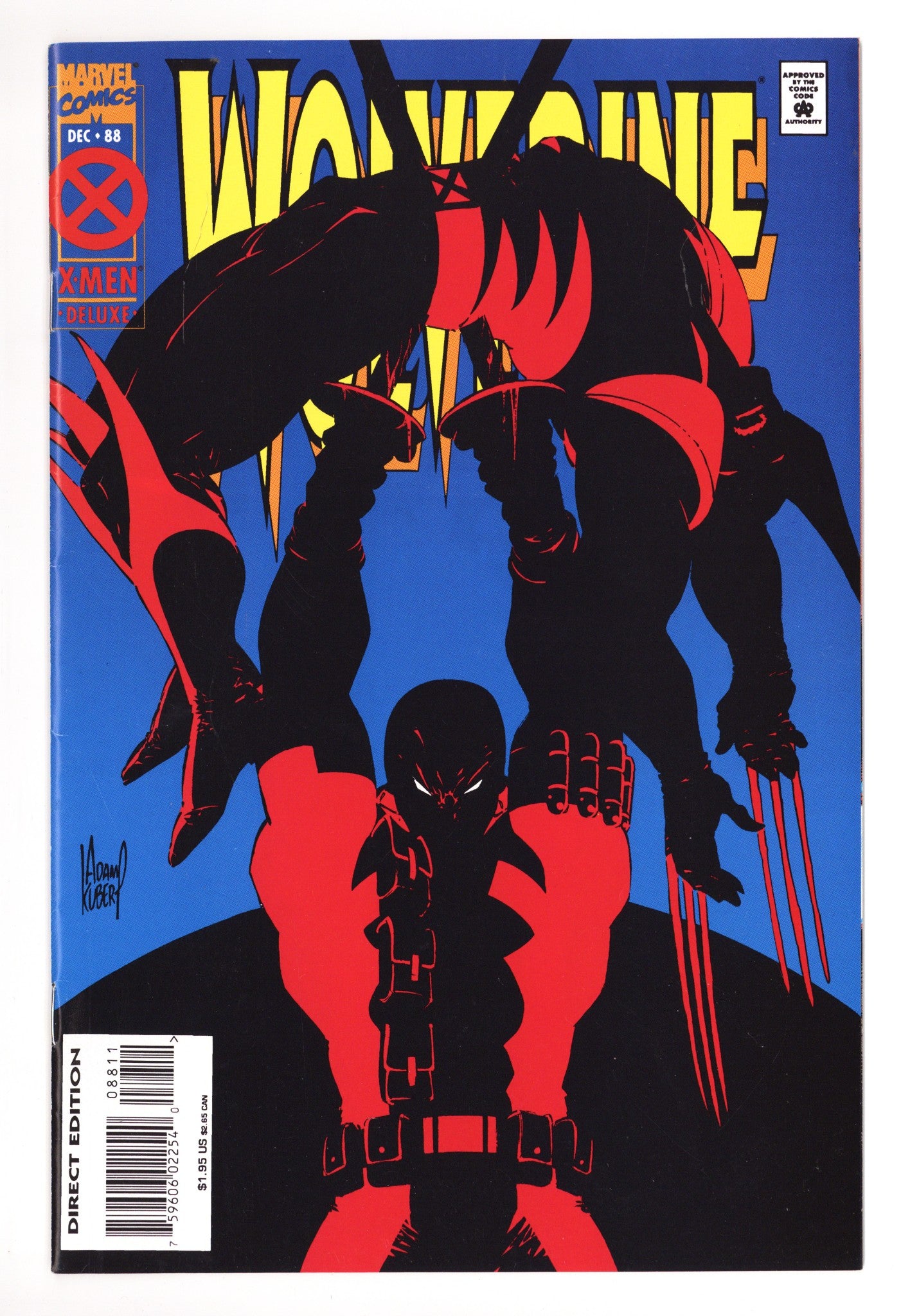 Wolverine Vol 2 88 VF (8.0) Deluxe (1994) 
