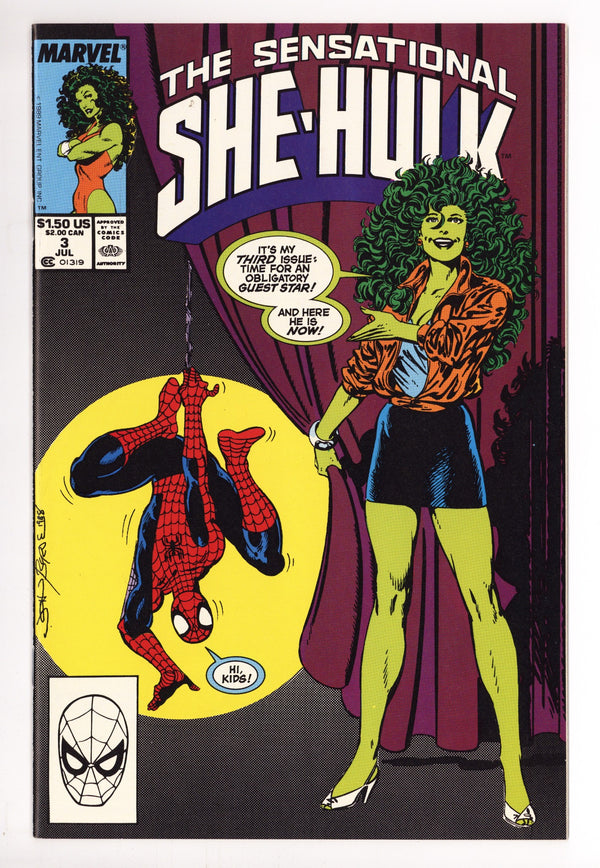 The Sensational She-Hulk 3 High Grade (1989)